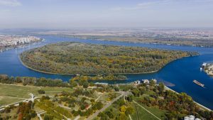 Free stock photo of aerial, belgrade, city